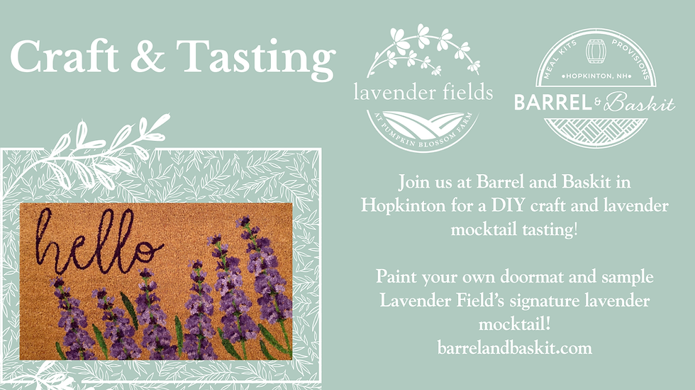 Tasting & Craft at Barrel and Baskit