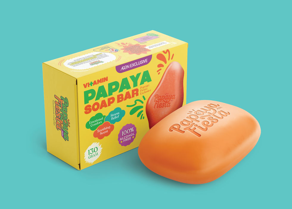 Papaya Vitamin Soap Bar