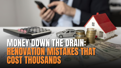 Money Down the Drain: Renovation Mistakes That Cost Thousands