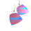 Thumbnail:  Titanium Earrings : Brush strokes