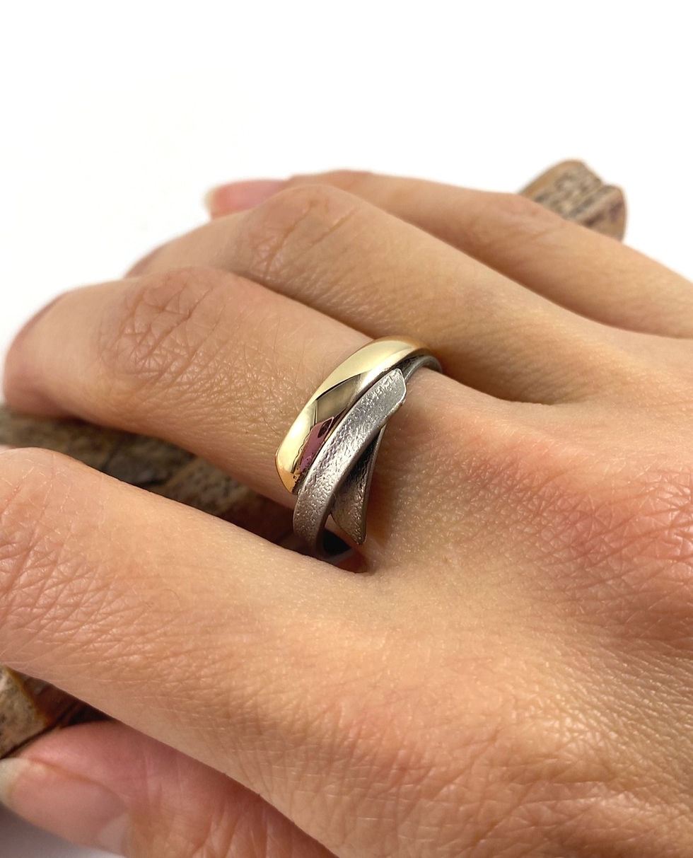 TRI - Colour Narrow Bands - Ring