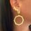 Thumbnail: Gold earrings