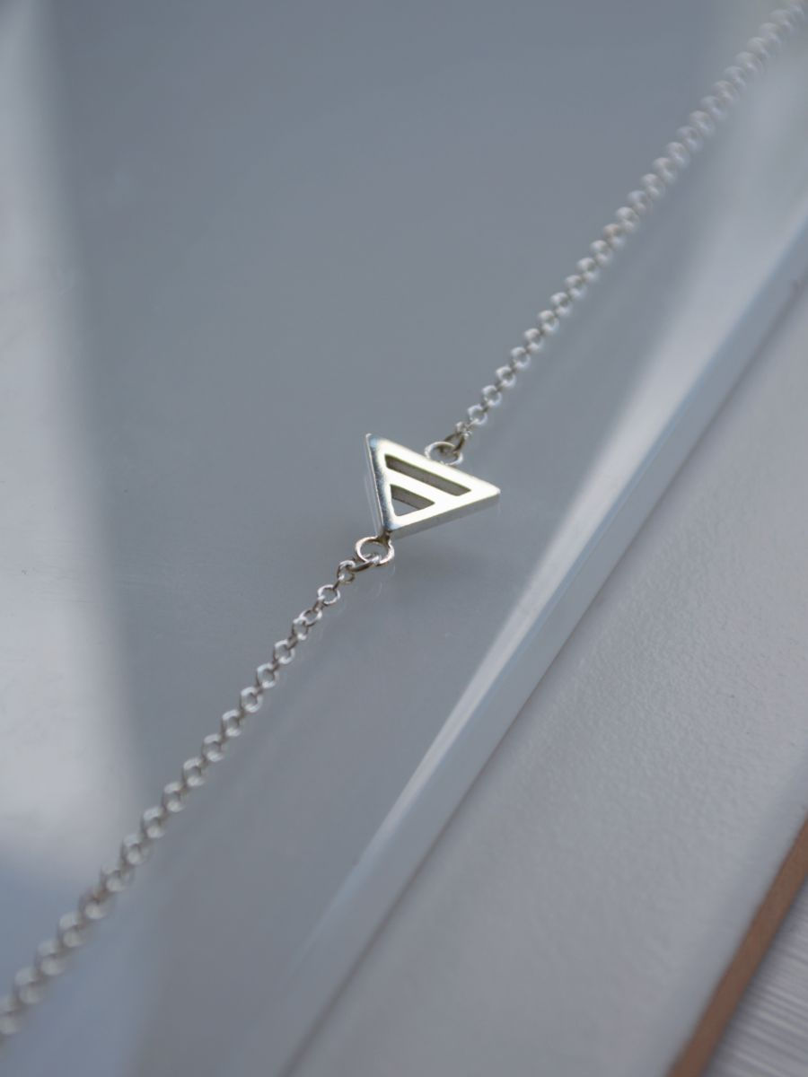 Thumbnail: triangle bracelet
