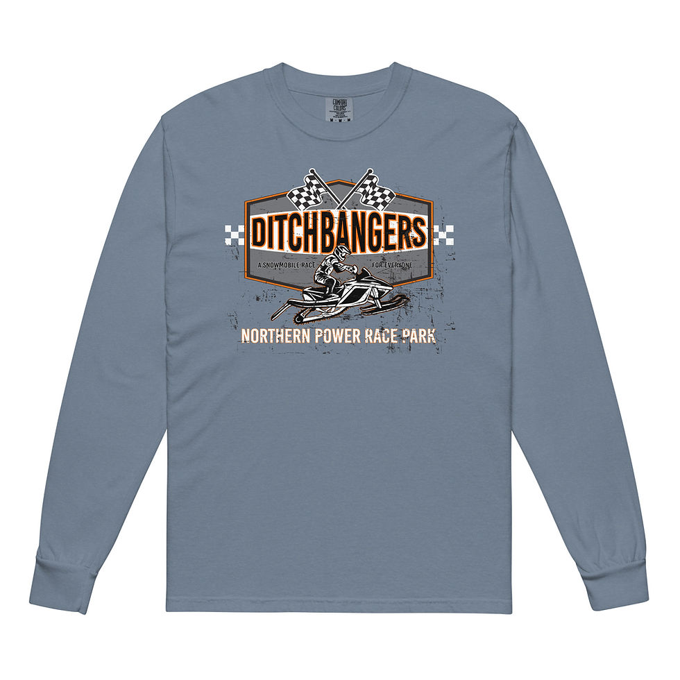 Thumbnail: NPRP Ditchbangers Long Sleeve - Orange Logo 