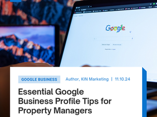 Essential Google Business Profile Tips for Property Managers