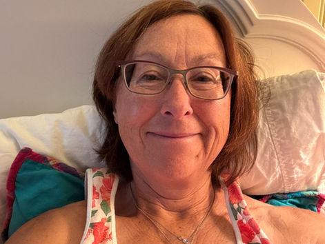 the author recovering from a shingles shot