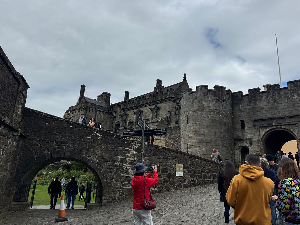 A view of Stirling Castle