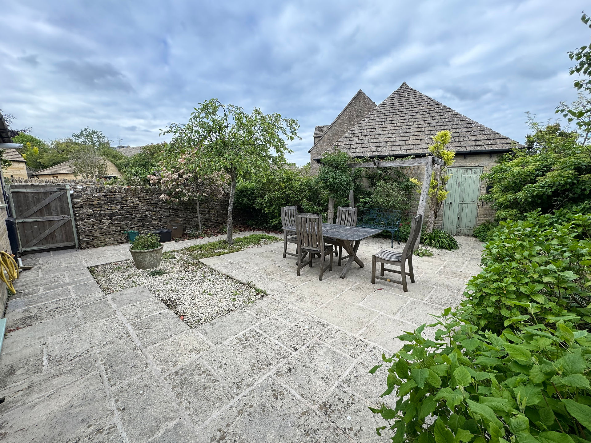 Our Cotswolds patio