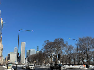 Chicago city skyline