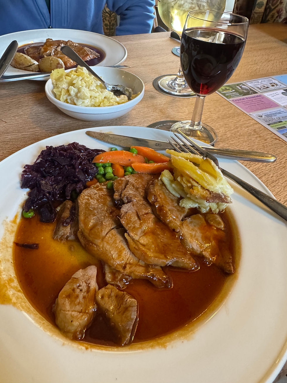 Easter dinner at the Talbot.