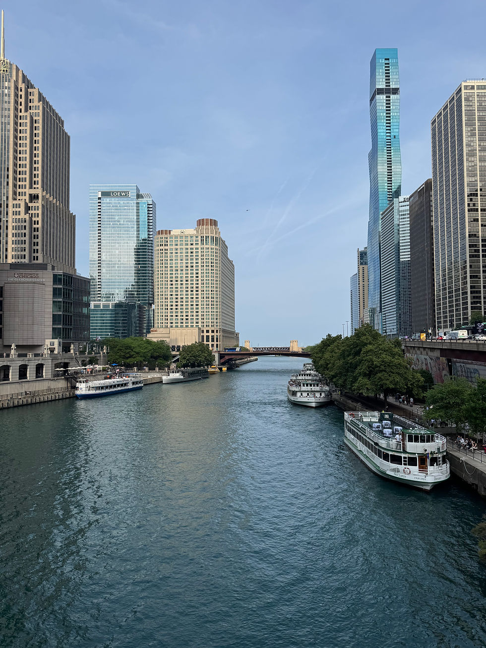 the Chicago River