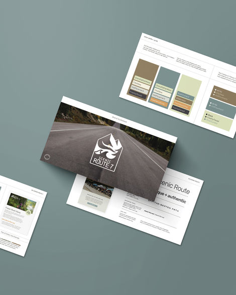 Scenic Route 7 Brand Guideline