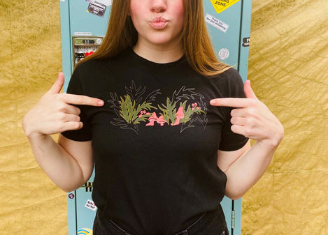 Fungi Folk T-shirt Design