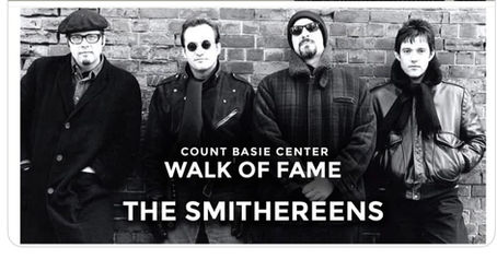 THE SMITHEREENS INDUCTED ONTO THE COUNT BASIE CENTER'S WALK OF FAME