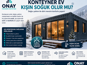 Konteyner Ev Kışın Soğuk Olur mu?