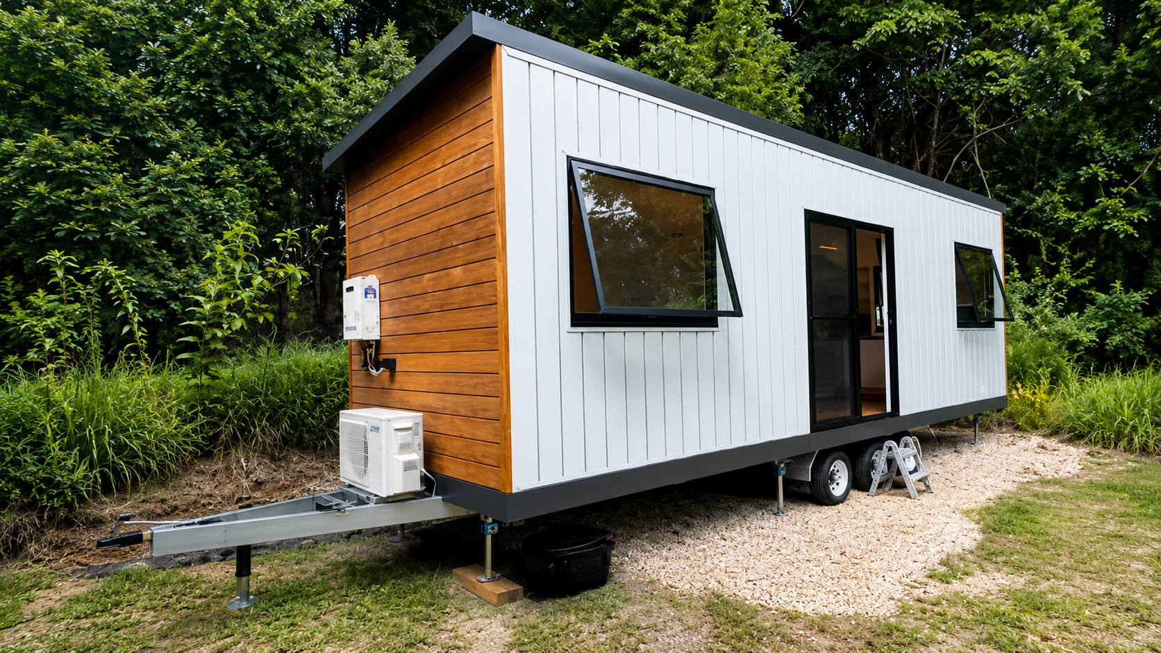 Ahşap Kaplama Tiny House