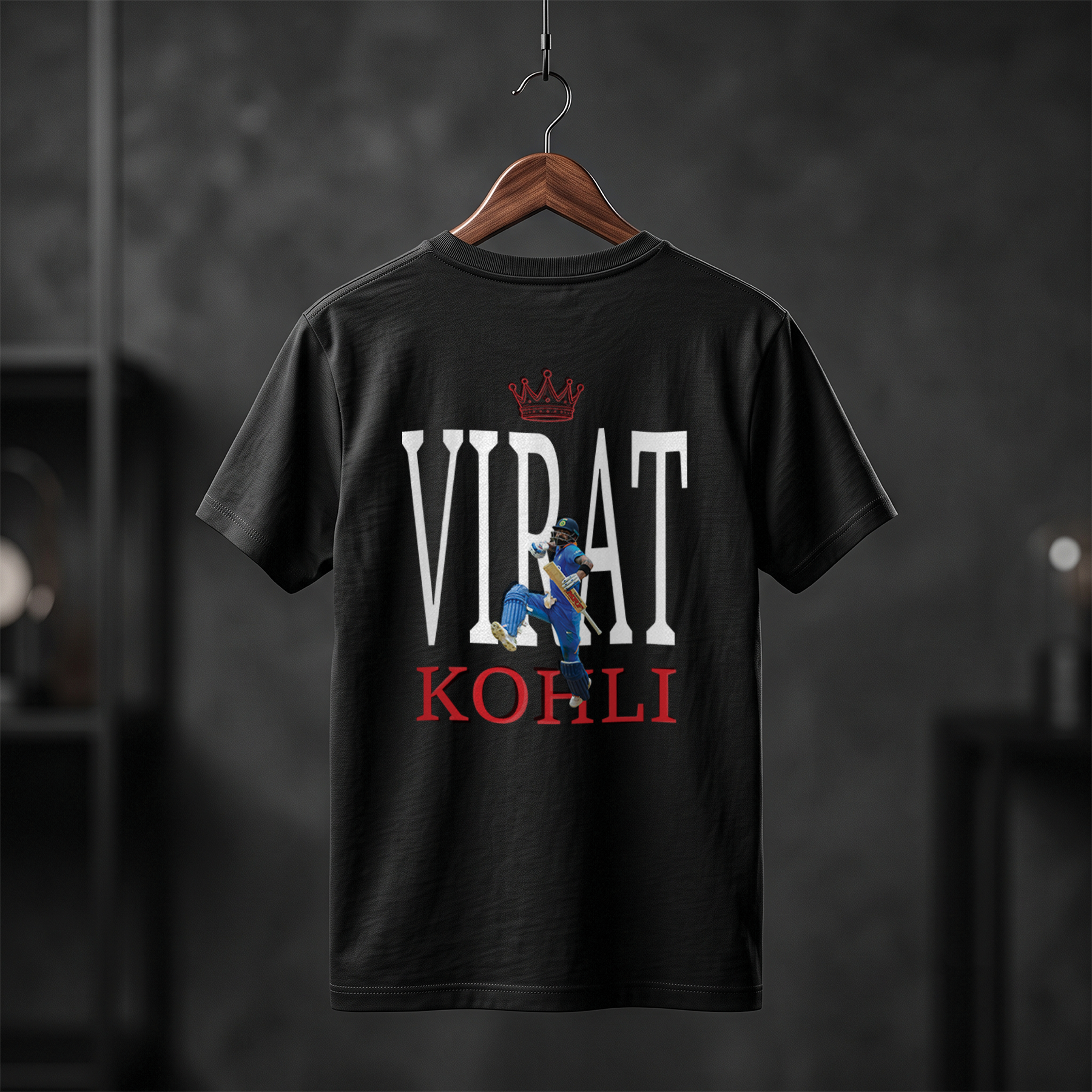 Virat Kohli Crown Edition Graphic T-Shirt