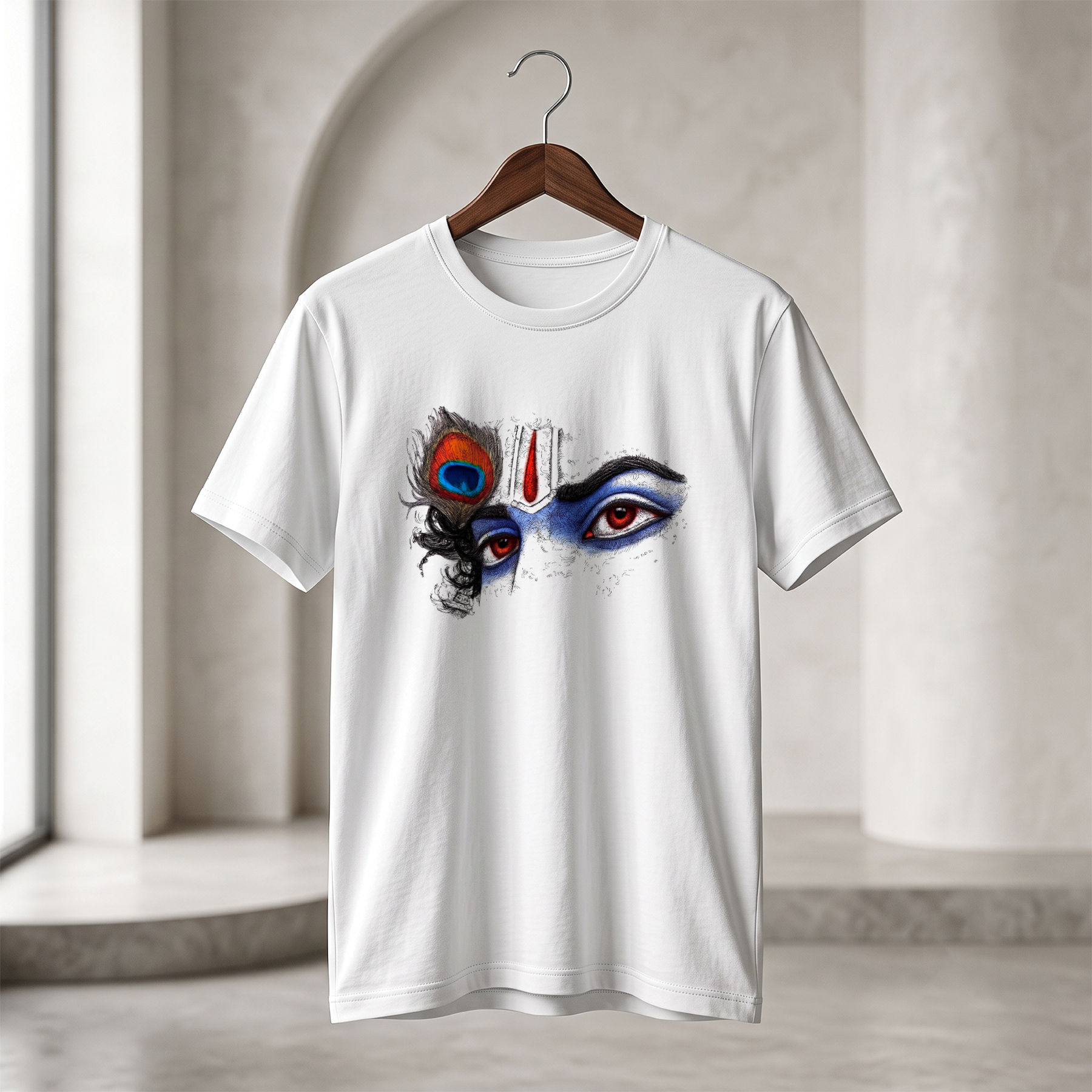 Krishna Inspired Premium Graphic T-Shirt