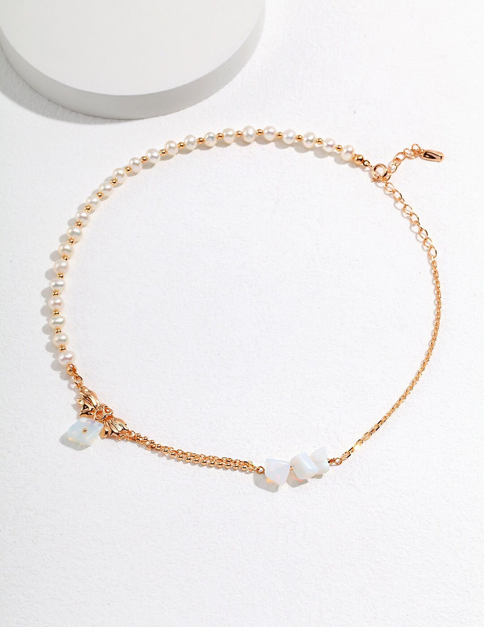 Opal Pearl Necklace