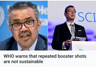 WHO warns that repeated booster shots are not substantial