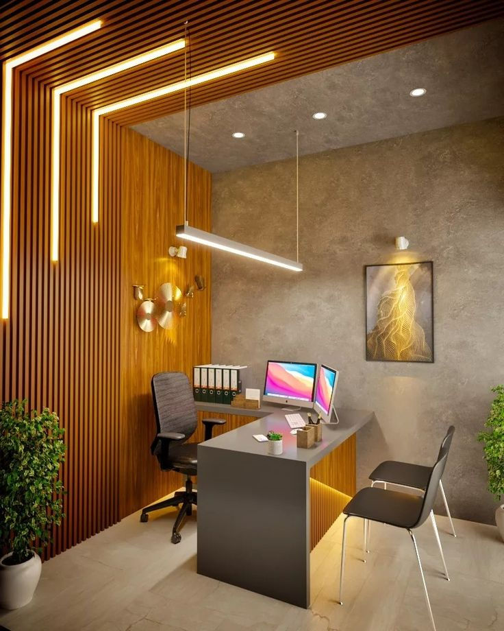 Commercial interior design ideas in SketchUp Vray