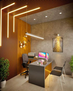 Commercial interior design ideas in SketchUp Vray