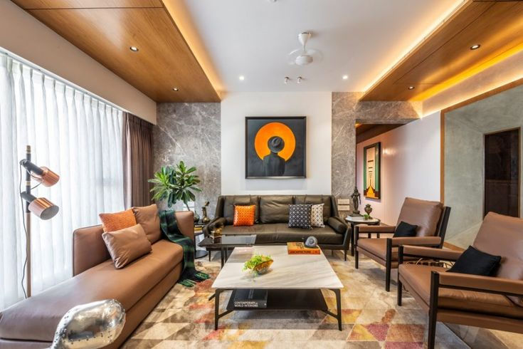Inherently Sophisticated House Design -Strong yet Classic Gaurav Kharkar and associates - The Architects Diary