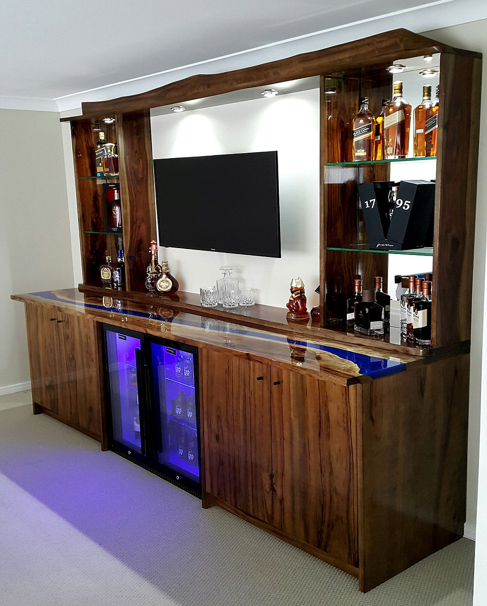 resin bar.