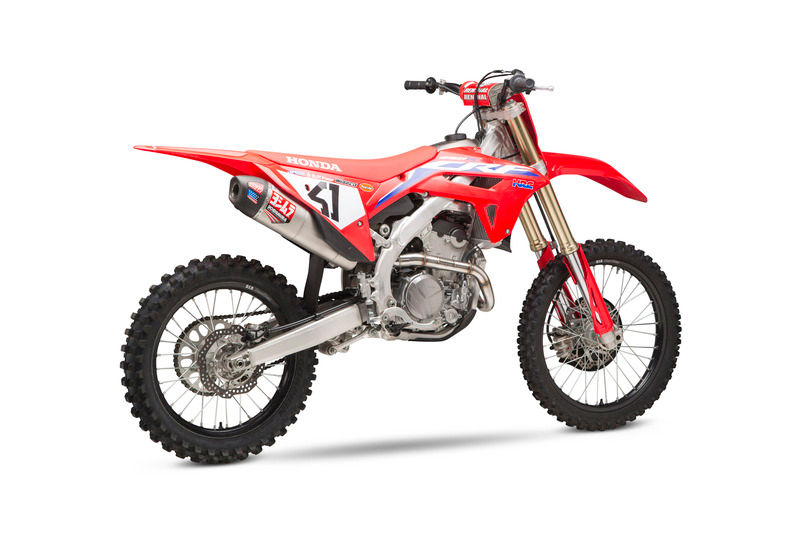 YOSHIMURA RS-12 Signature Series Full Exhaust Titanium Honda CRF250R