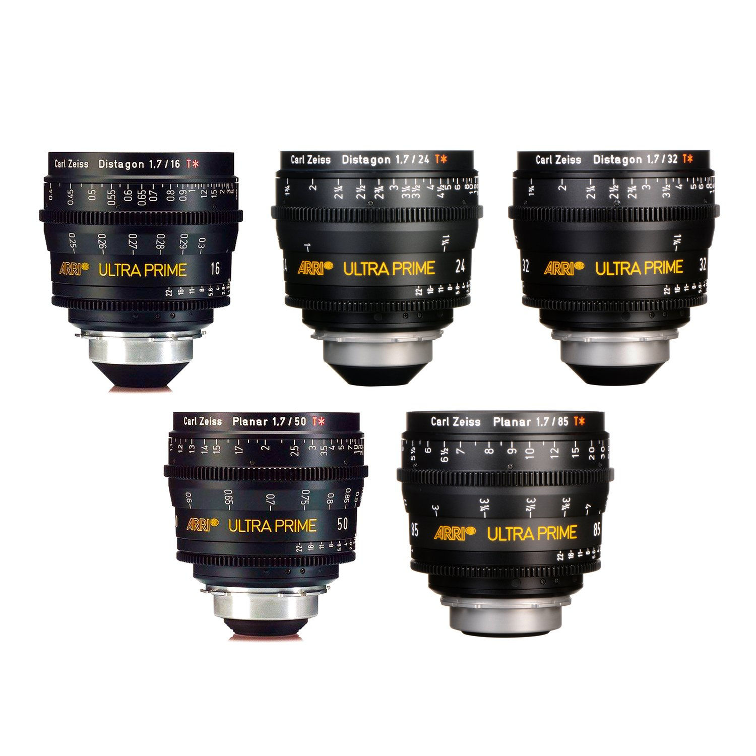 Lentes ARRI Ultra Prime SET (PL Mount)