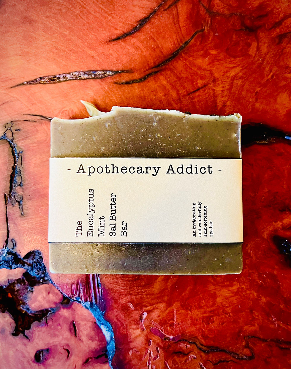 Thumbnail: Premium The Eucalyptus Mint Sal Butter Soap Bar with cooling eucalyptus and mint essential oil accents