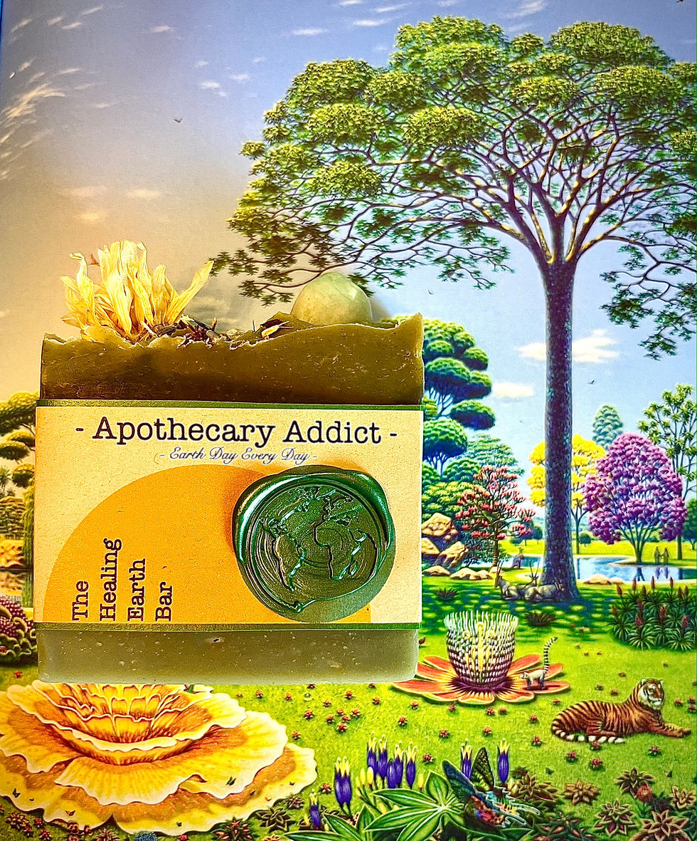 Thumbnail: Premium Healing Earth Soap Bar with calming essential oil blend and nurturing soap base