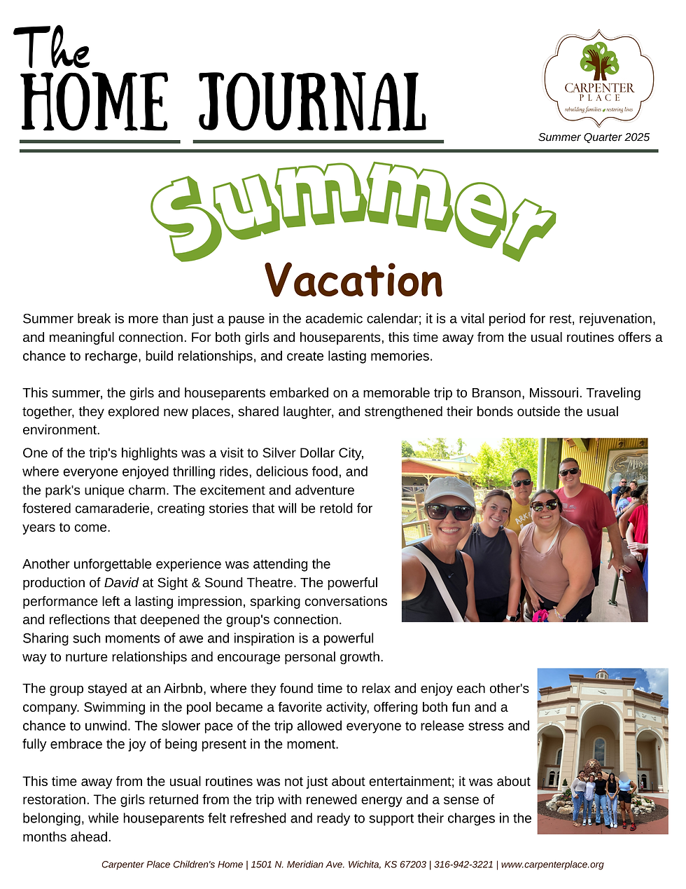 Summer 2025 Newsletter