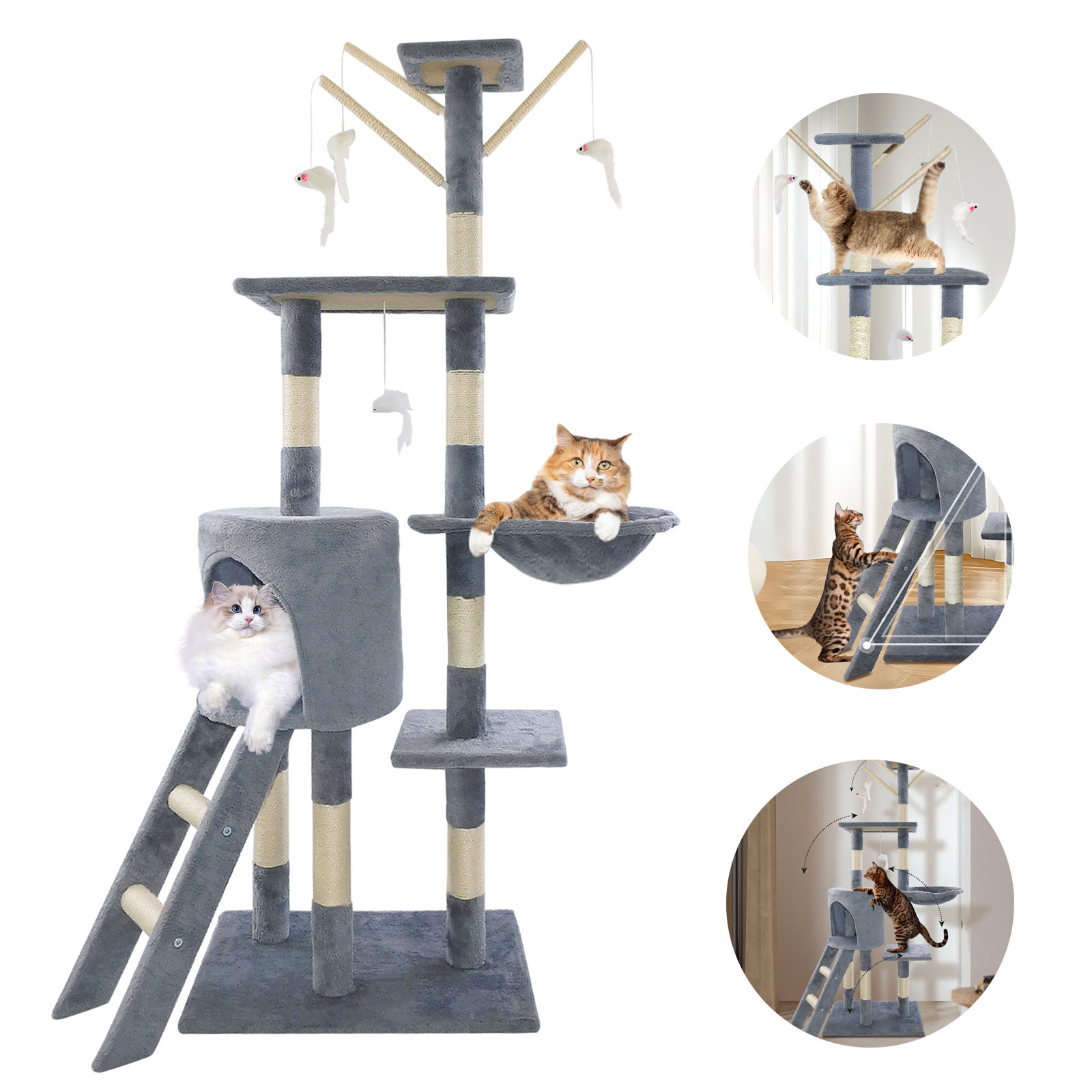 PawHaven Their own little world to climb, play & relax