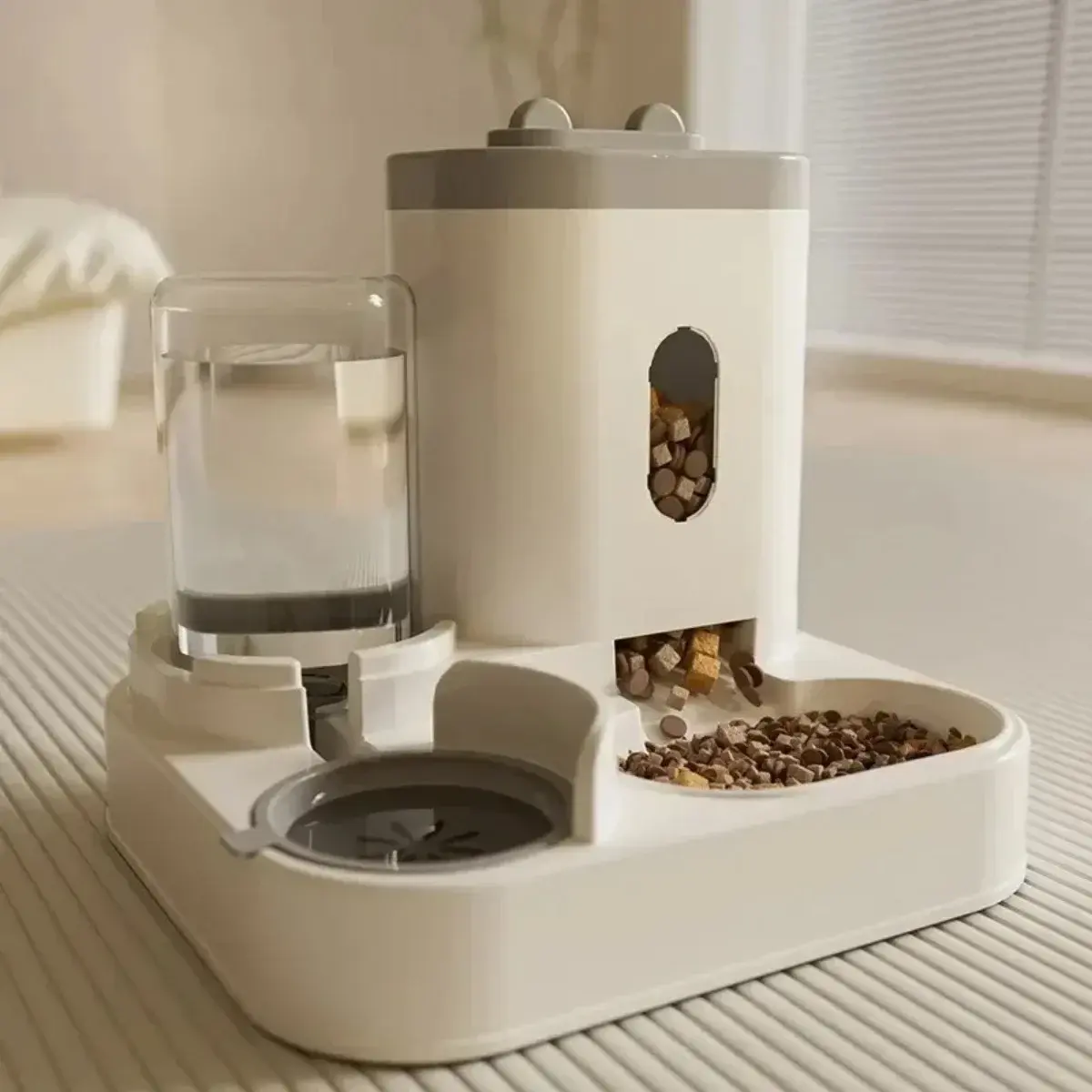 2-in-1 Automatic Pet Food & Water Dispenser