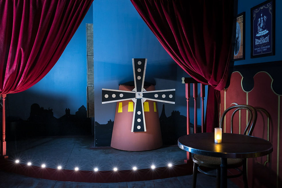 PRIZONERS PARIS LE CABARET DES DEUX MONDES