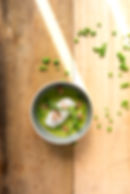 groene asperge-garnaal-tongschar bewerkt