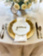 champagne metallic chic ivory tablecloth wedding rentals grand rapids detroit traverse city lansing ann arbor royal oak troy