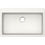 Thumbnail: IPT SINK - 33" X 21" - SINGLE BOWL - GRANITE UNDERMOUNT SINK - WHITE