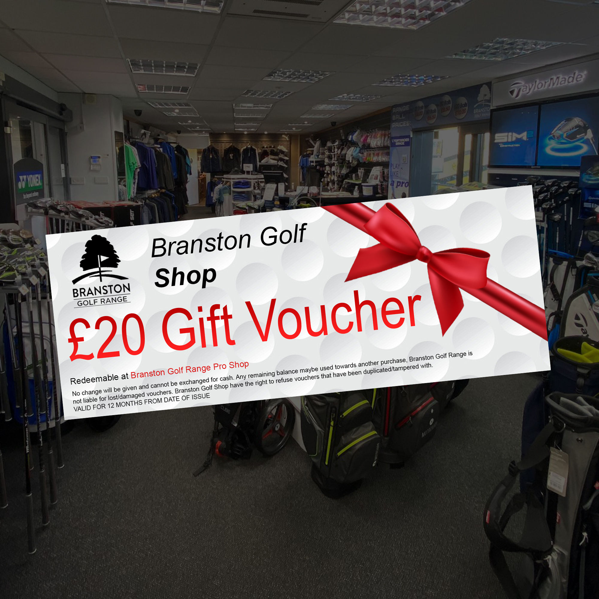 £20 Gift Voucher - Golf Shop