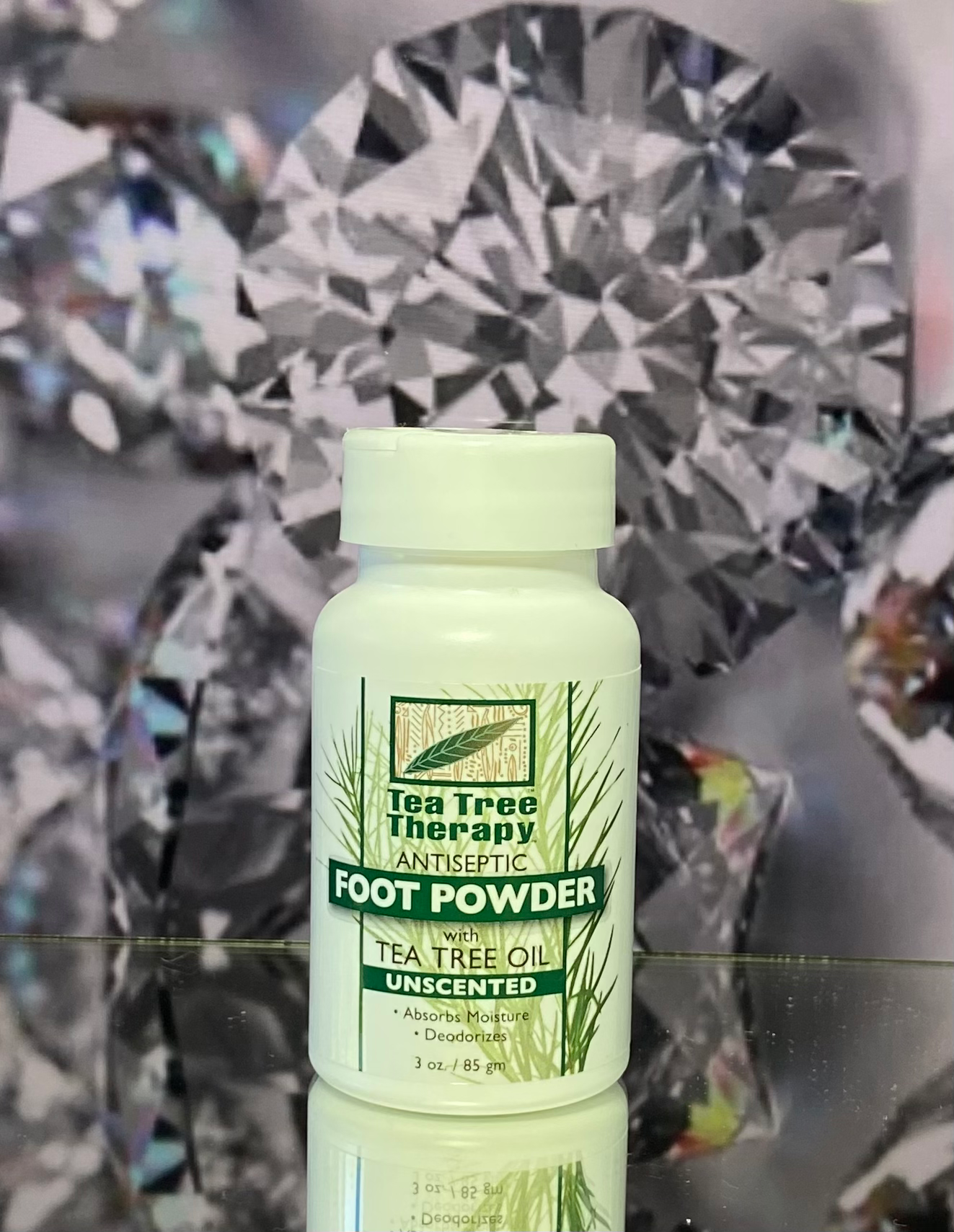 Foot powder tea tree oil unscented