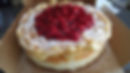 Cherry Funnel Cake Cheesecake