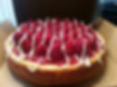 White Chocolate Raspberry Cheesecake