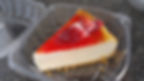 Sliced Strawberry Cheesecake