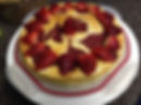 Strawberry Swirl Cheesecake