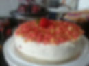 Strawberry Crumble Cheesecake