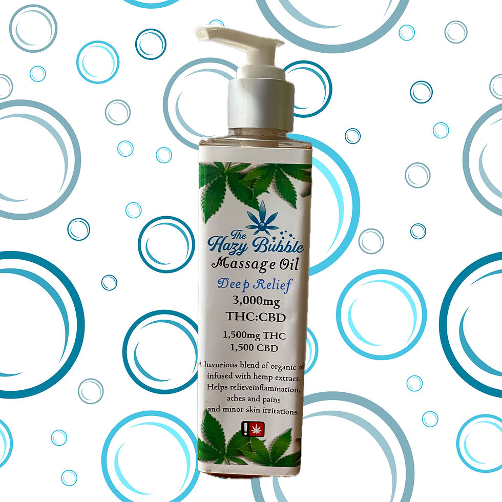 3,000mg ∆8 THC+CBD Massage Oil