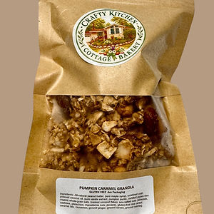 PUMPKIN CARAMEL GRANOLA 4oz