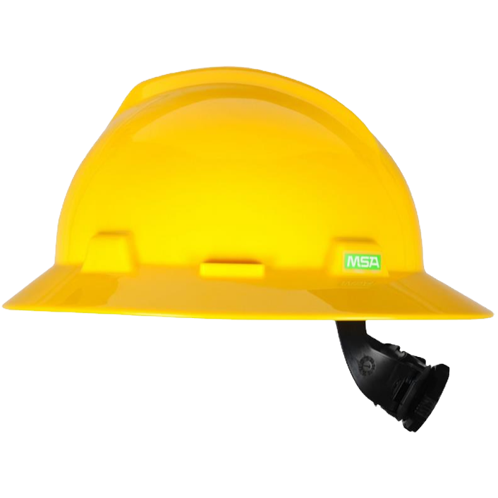 Casco MSA V-Gard ala ancha