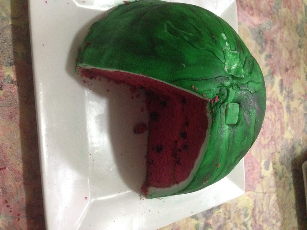 watermelon cake